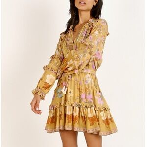 Spell Wild Bloom Mini Dress